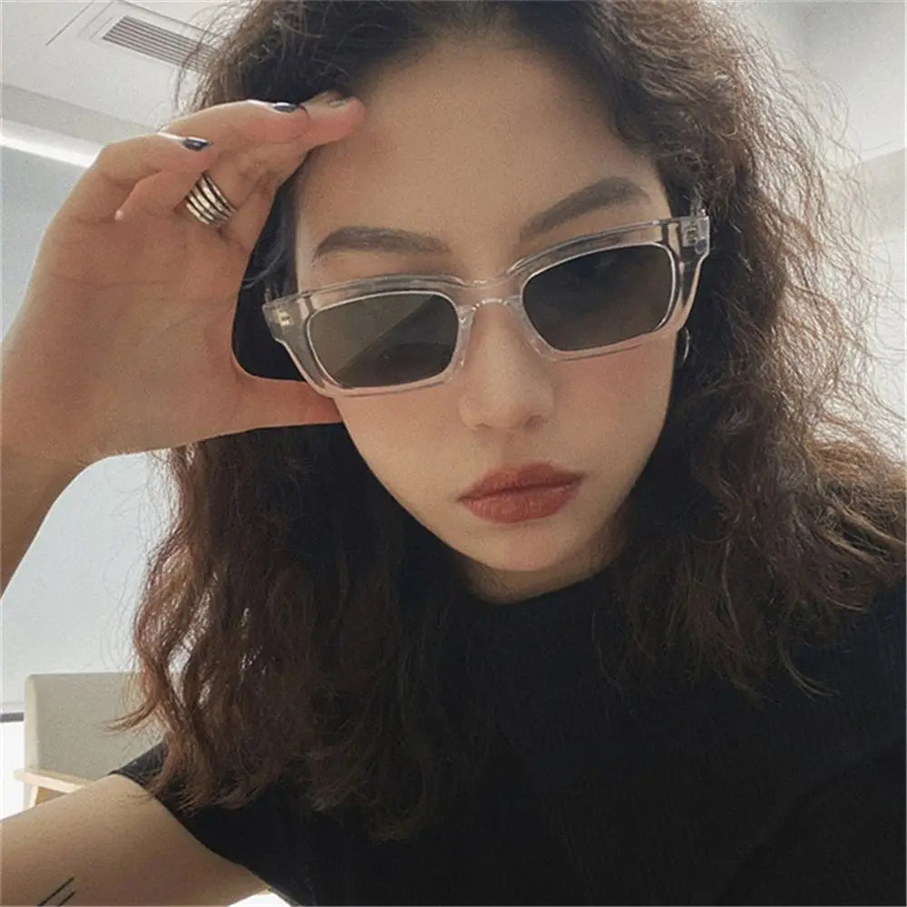 Fashion Square Women Luxury Brand Sunglasses Retro Designer Men Trending UV400 Outdoor Ladies Sun Glasses Shades Eyeglasses 2024