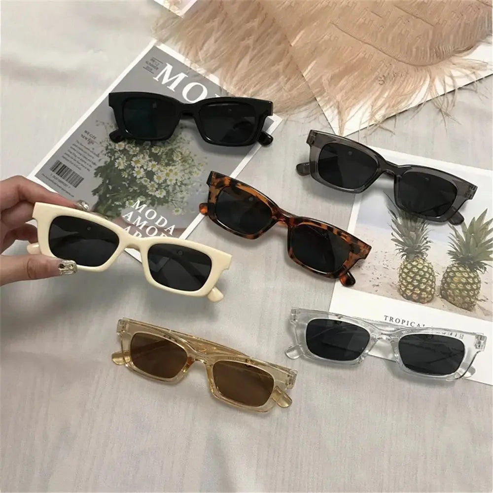 Fashion Square Women Luxury Brand Sunglasses Retro Designer Men Trending UV400 Outdoor Ladies Sun Glasses Shades Eyeglasses 2024