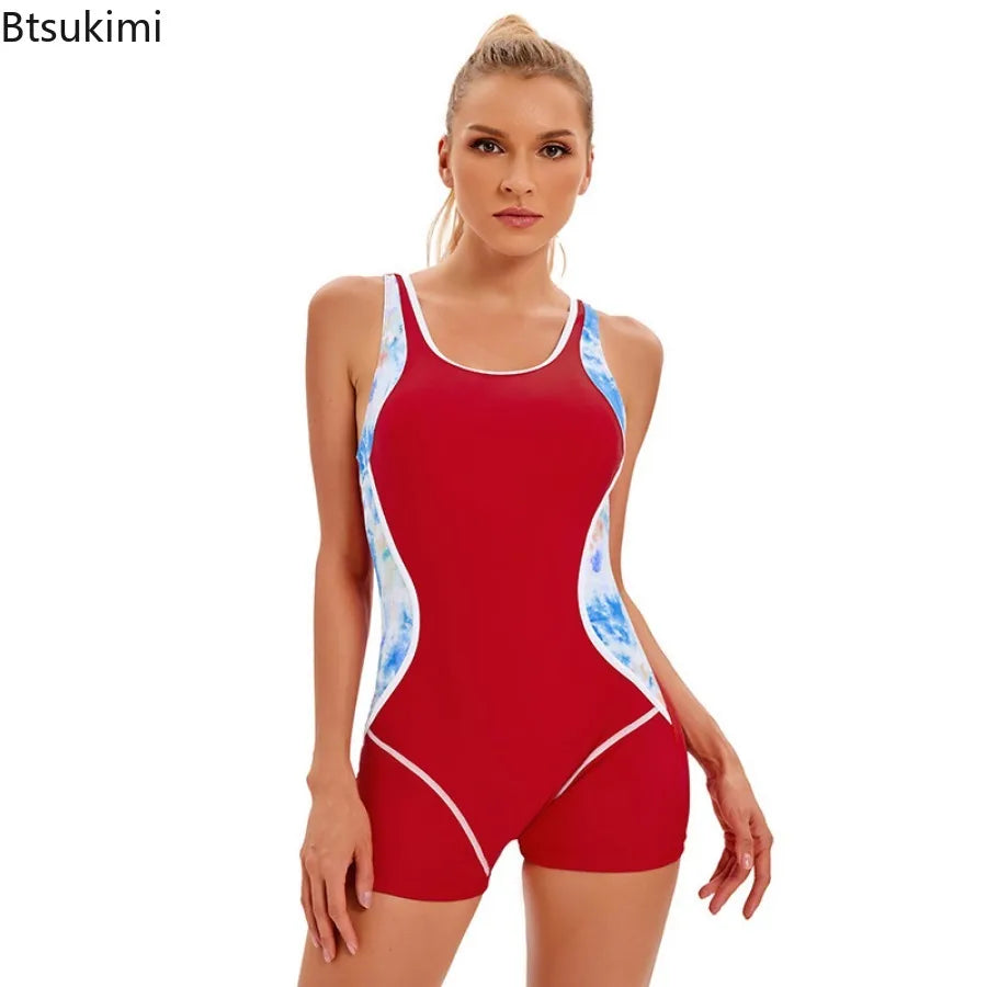 Plus Size 4XL 5XL One Piece Swimsuit Women Sport Monokinis Female Anthletic Open Back Fitness Summer Beach Swimwear Outfits 2024