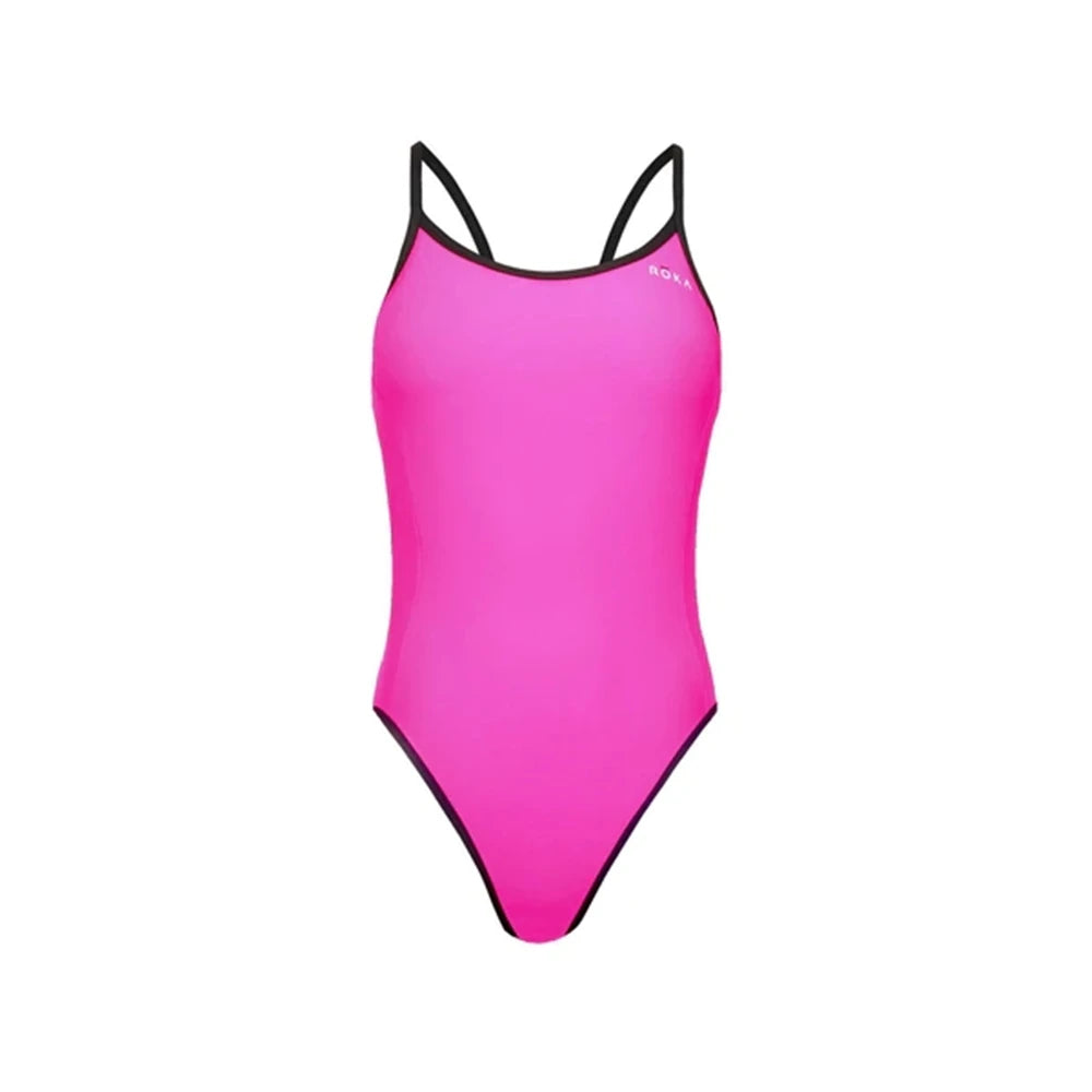 Roka Women Elite One Piece Strap Back Swimsuit Bikini Sexy Suit Training Triathlon Tights Swimming And Run Swimwear Beach Wear