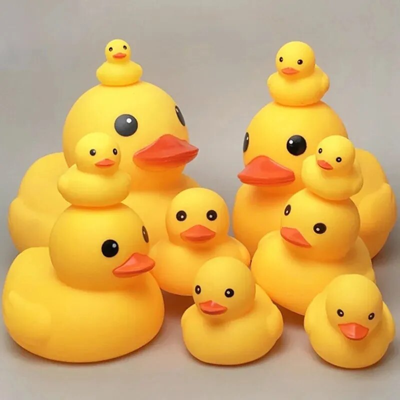 32*26*26CM Oversized Duck Bath Toys Children's Water Play Toys Beach Pool