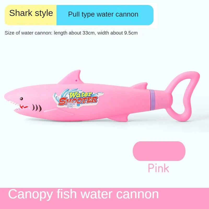 1pc Water Guns Shooter Toy Summer Large Capacity Water Gun Swimming Pool Beach Toys Crocodile Shark Water Gun For Children Kids