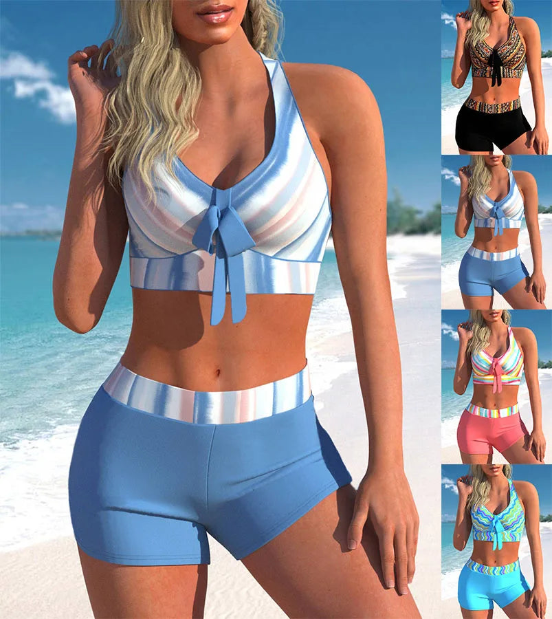 Women's Seaside Swimsuit Summer Single Item Swimsuit Sexy Swimsuit Two Piece Bikini Set Swimsuit Women's S-5XL