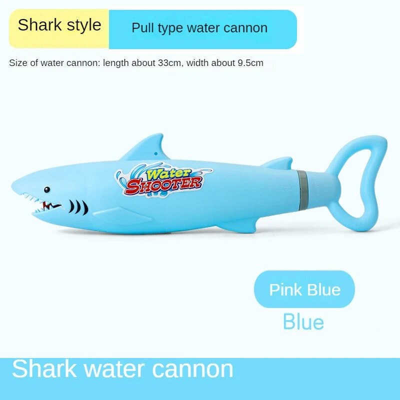 1pc Water Guns Shooter Toy Summer Large Capacity Water Gun Swimming Pool Beach Toys Crocodile Shark Water Gun For Children Kids